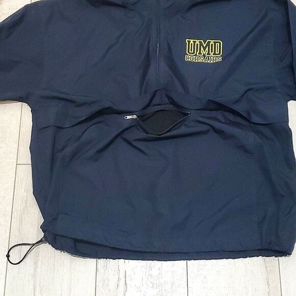 GEAR FOR SPORTS RAIN JACKET (UMD CORSAIRS), Sz XL, BLUE - Picture 6 of 11